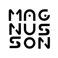 Logo of the name Magnusson